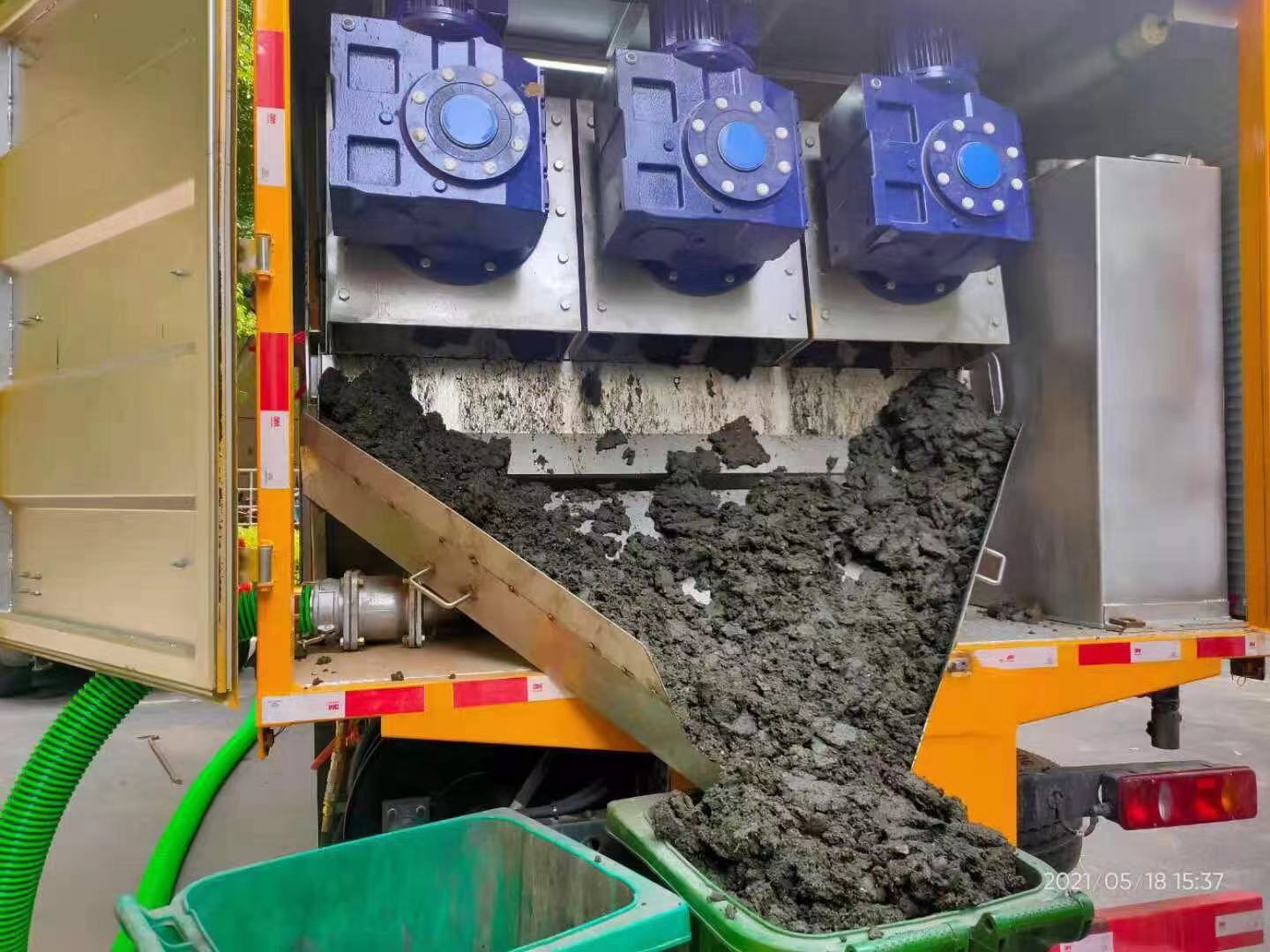 团风化粪池清掏城市维护站-泥浆净化干湿分离处理